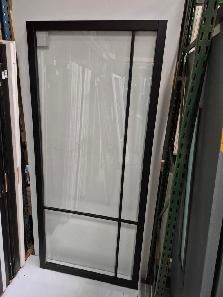 103x231,5cm extra brede deur ook mooi als schuifdeur! HJD1, Binnendeur, Nieuw, Schuifdeur, Glas