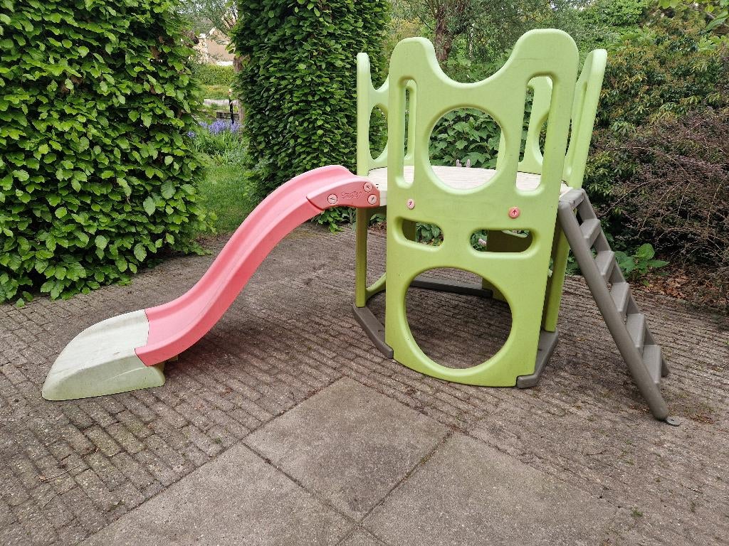 Smoby speeltoestel met glijbaan, Kinderen en Baby's, Speelgoed | Buiten | Speeltoestellen, Ophalen, Gebruikt, Overige typen
