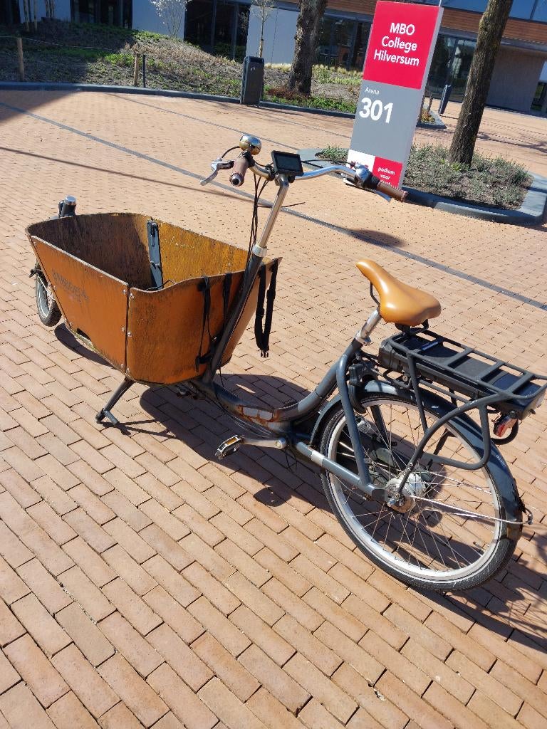 Elektrische Bakfiets Babboe city mountain, Overige merken, Gebruikt, Elektrisch, Ophalen of Verzenden