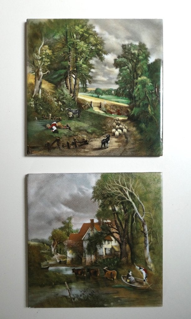 2 Landschap Tegels merk Saloni, Ophalen