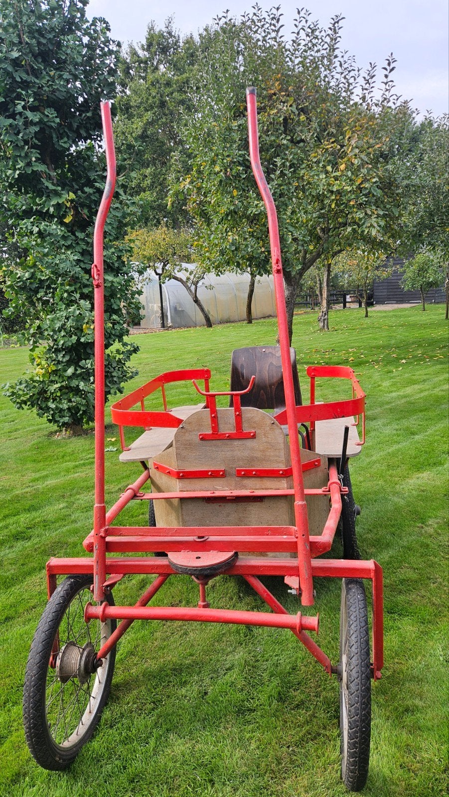 Ponykar met voetrem, Dieren en Toebehoren, Ophalen, Gebruikt
