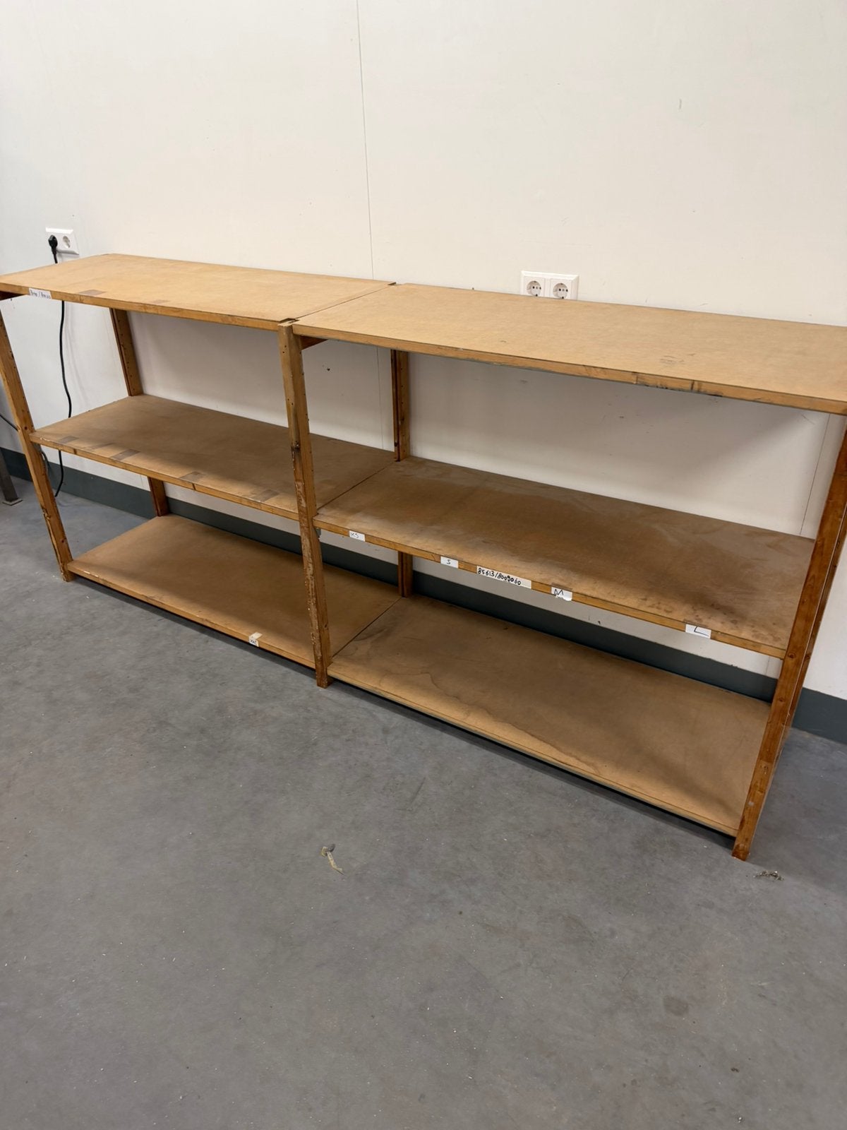 Lundia stellingen 50cm diep, laag model, Ophalen, Zo goed als nieuw