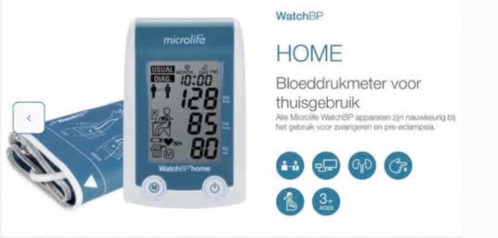 Microlife WatchBP Home AFIB  topkwaliteit bloeddrukmeter, Ophalen of Verzenden, Nieuw, Lichaamsverzorging