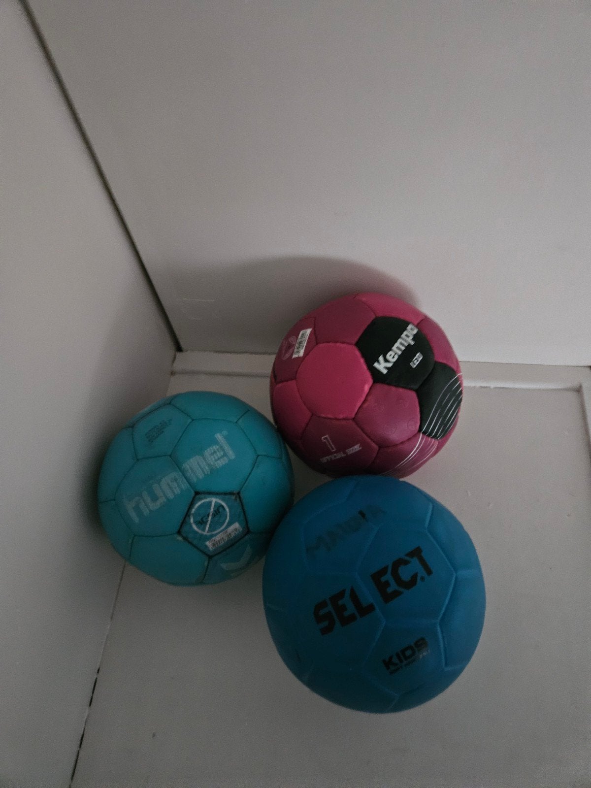 Handballen Jeugd - Hummel, Kempa, Select, Ophalen of Verzenden, Gebruikt, Bal
