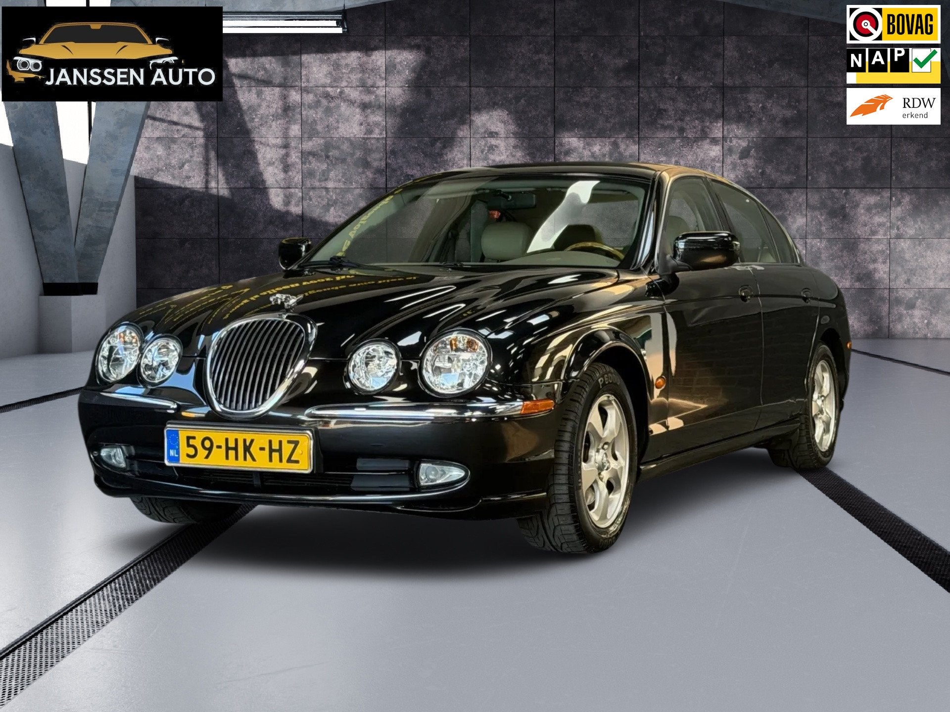 Jaguar S-type 3.0 V6 Executive | Nieuwstaat | NL Auto | Unie, Automaat, 238 pk, Gebruikt, Beige