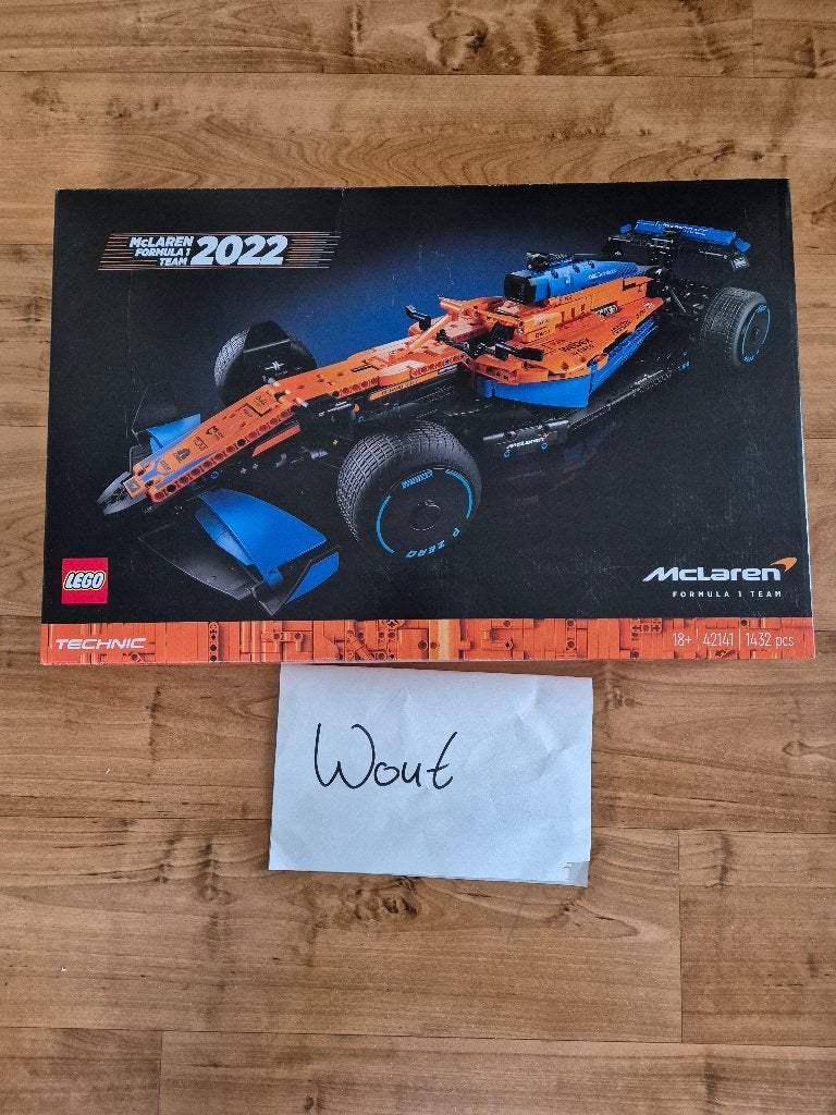 Lego 42141 ‘McLaren F1 race team (Pirelli editie)’ (NIEUW!), Kinderen en Baby's, Lego, Ophalen of Verzenden, Complete set, Nieuw