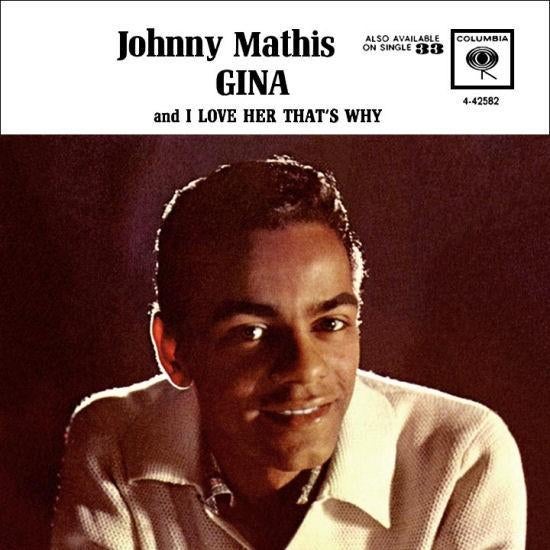 Johnny Mathis - Gina (Single), Cd's en Dvd's, Vinyl Singles, Gebruikt, 7 inch, Single, Pop