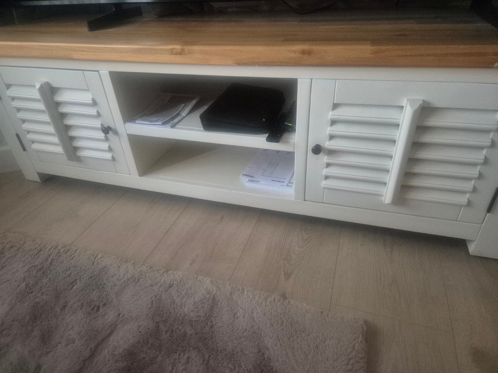 TV meubel en salontafel set - 150x50cm / 120x70cm, Ophalen, Gebruikt, 150 tot 200 cm, Minder dan 100 cm