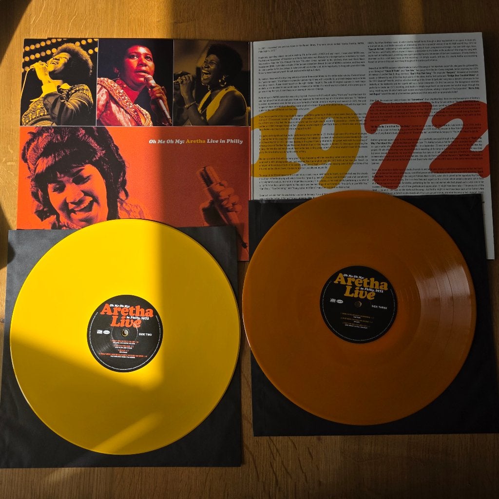 Aretha Franklin – Oh Me Oh My: Live In Philly, 1972 (NM/NM), Ophalen of Verzenden, 12 inch, LP