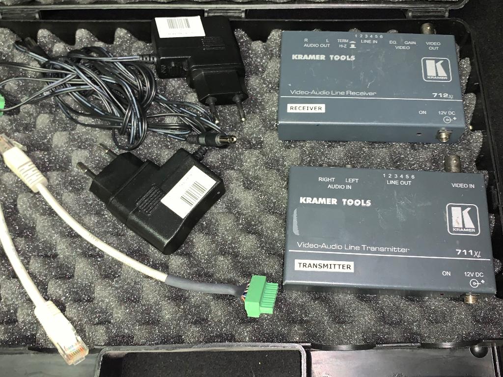 Kramer 711XL & 712XL video en stereo audio, Muziek en Instrumenten, Ophalen, Zo goed als nieuw
