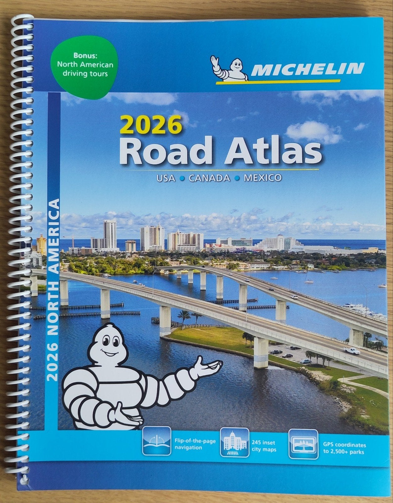Michelin Road Atlas 2026 USA Canada Mexico, Boeken, Overige gebieden, Ophalen of Verzenden, Zo goed als nieuw, Michelin