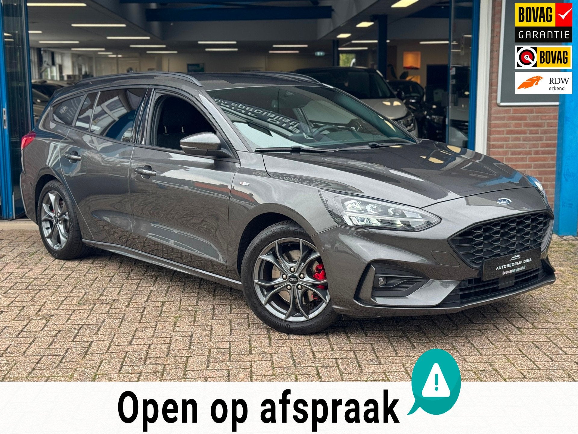 Ford Focus Wagon 1.0 EcoBoost ST Line 2019 NAVI CLIMA NAP!, Auto's, Dealer onderhouden, Gebruikt, 1283 kg, 999 cc