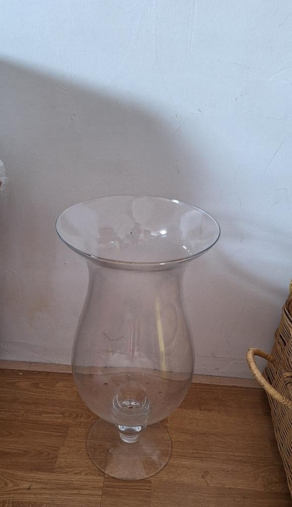 Leuke grote vaas, Huis en Inrichting, Woonaccessoires | Vazen, Ophalen, Overige kleuren, 50 tot 75 cm, Glas