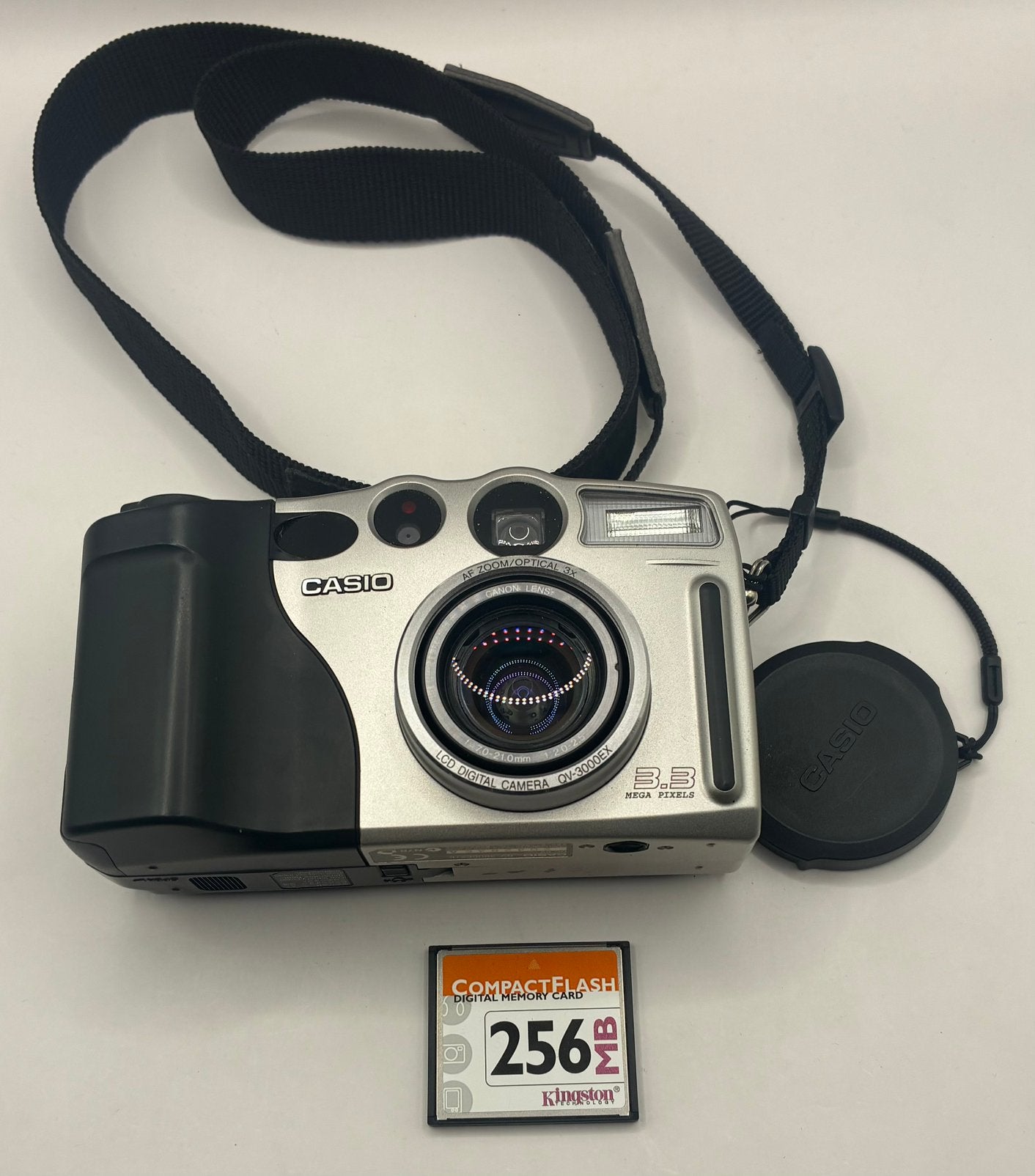 Casio QV-3000EX - compact camera, Ophalen of Verzenden, Zo goed als nieuw, Overige Merken