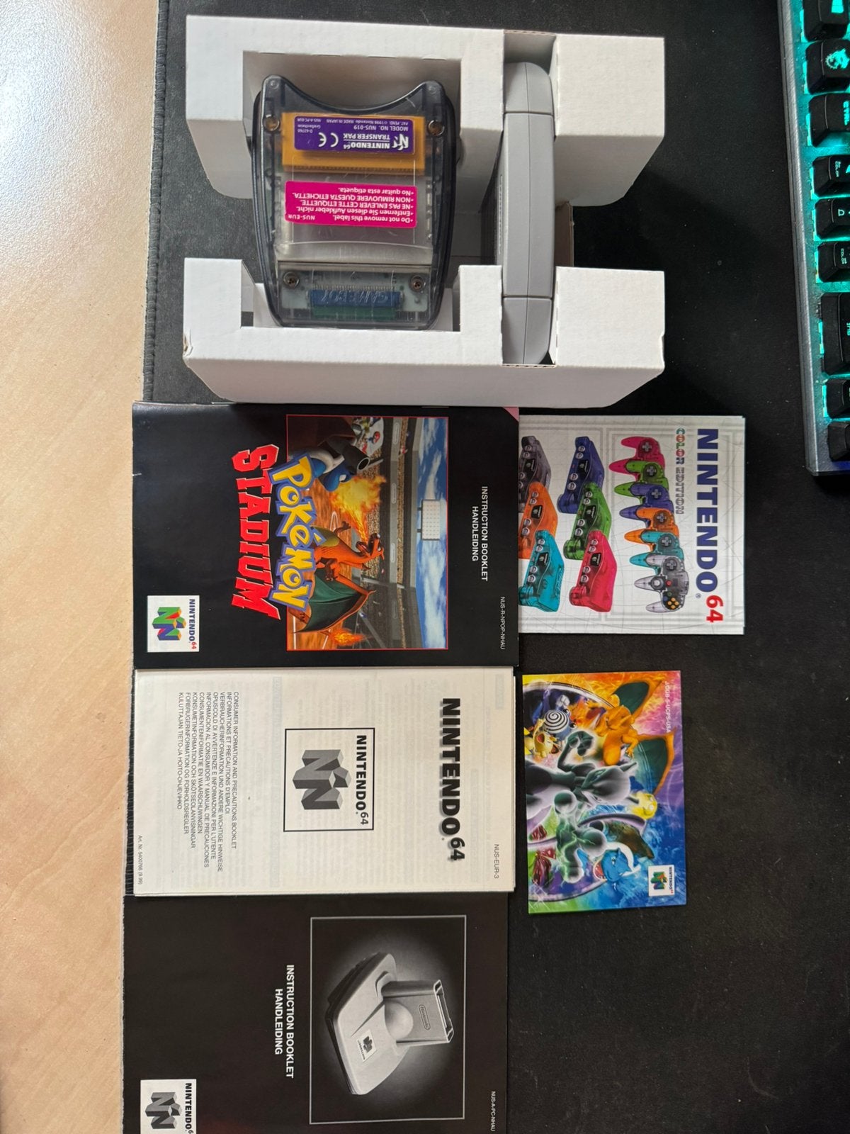 Pokemon stadium cib, 1 speler, Ophalen of Verzenden, Zo goed als nieuw, Role Playing Game (Rpg)