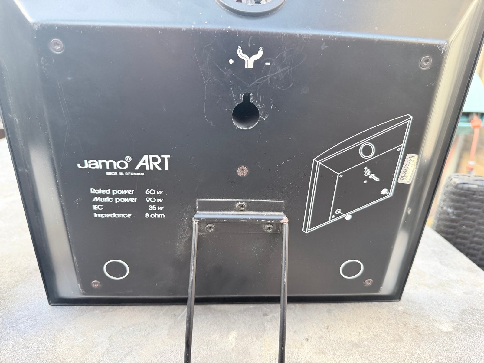 Jamo ART Luidsprekers - Vintage Design Speakers, Ophalen, Stereo speakers, Gebruikt, 60 tot 120 watt
