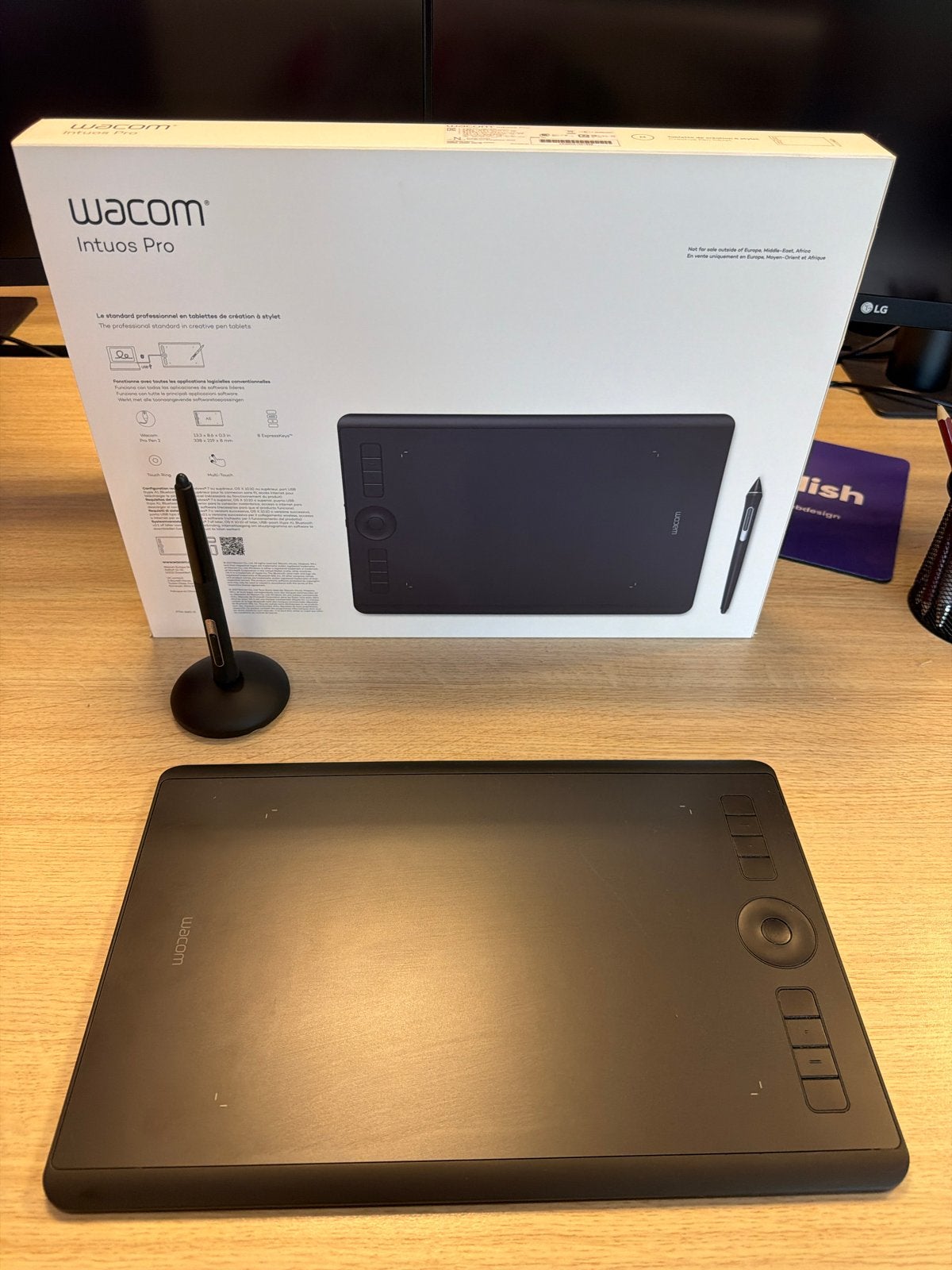 Wacom Intuos Pro Medium (PTH-660) - Zeer nette staat, Ophalen, Zo goed als nieuw, Draadloos