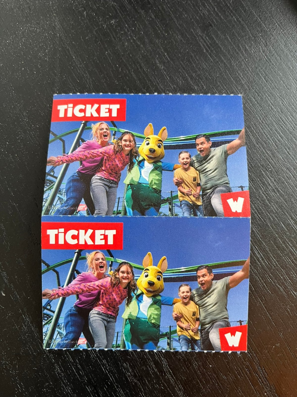 Tickets Walibi - 2 personen, Twee personen, Ticket of Toegangskaart