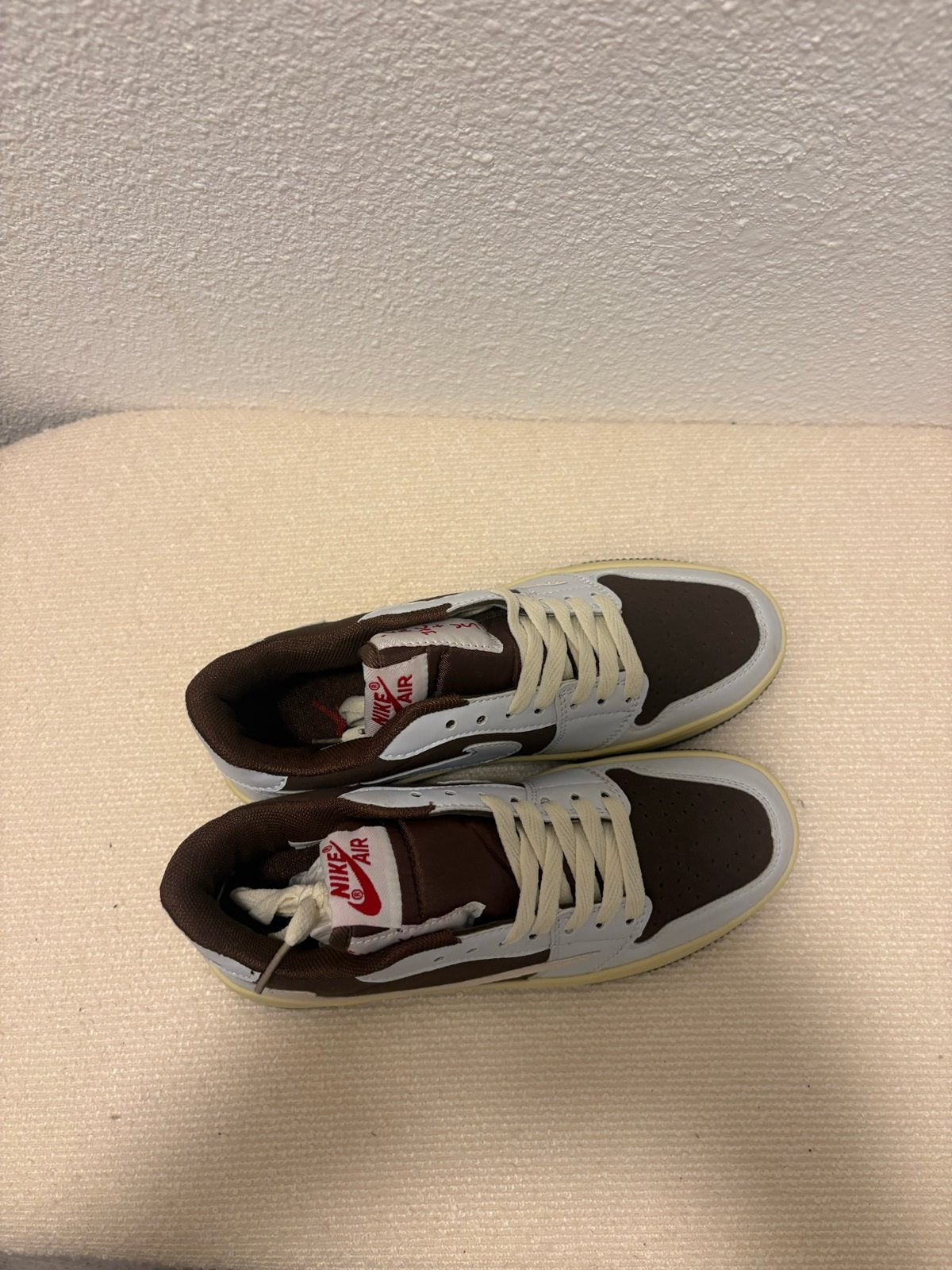 Nike Air Jordan 1 Low Travis Scott Reverse Mocha, Kleding | Heren, Ophalen, Nieuw, Bruin, Sneakers of Gympen