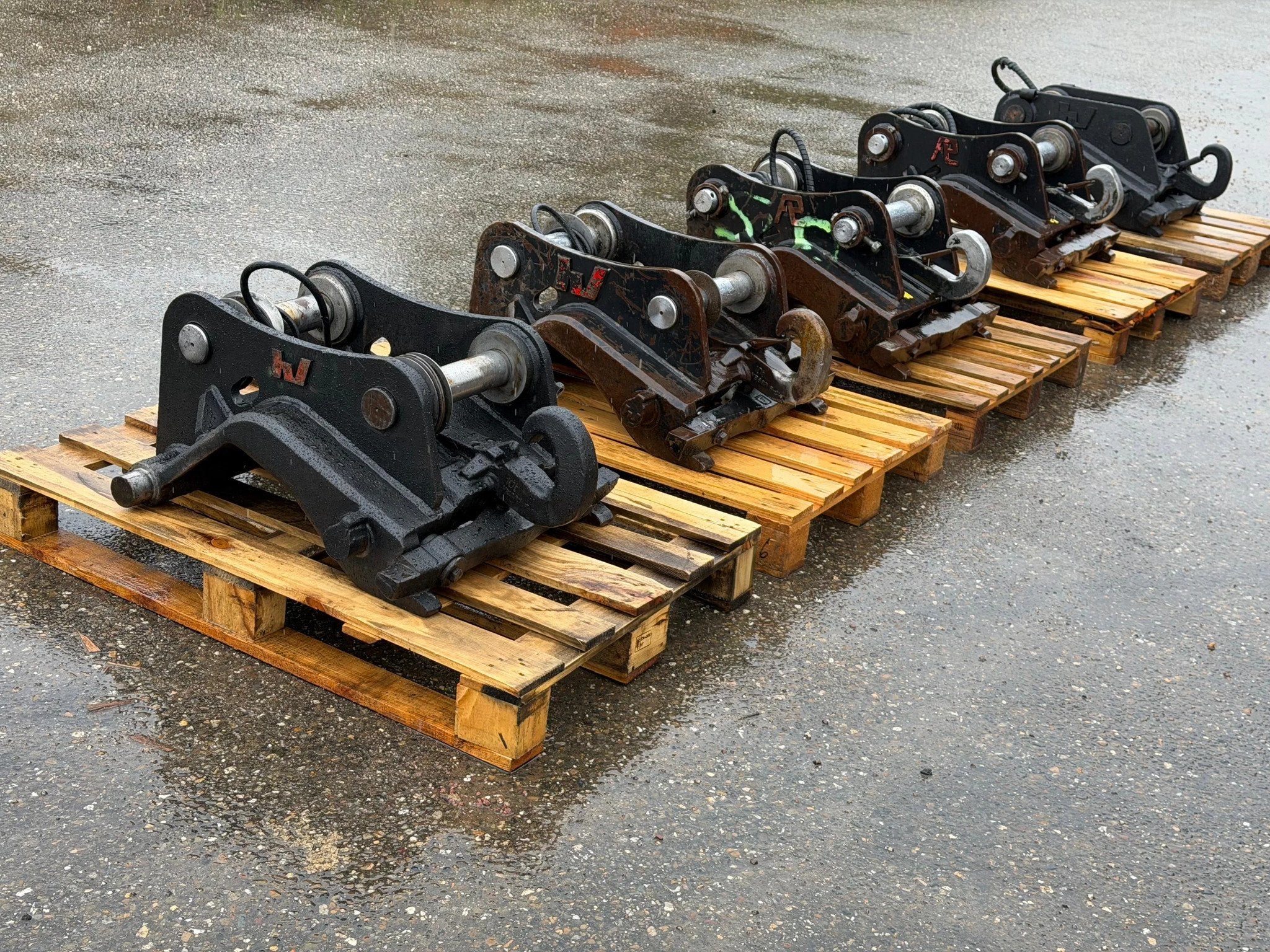 Verachtert CW 30 Hydraulische snelwissels Pladdet Verachtert, Graafmachine