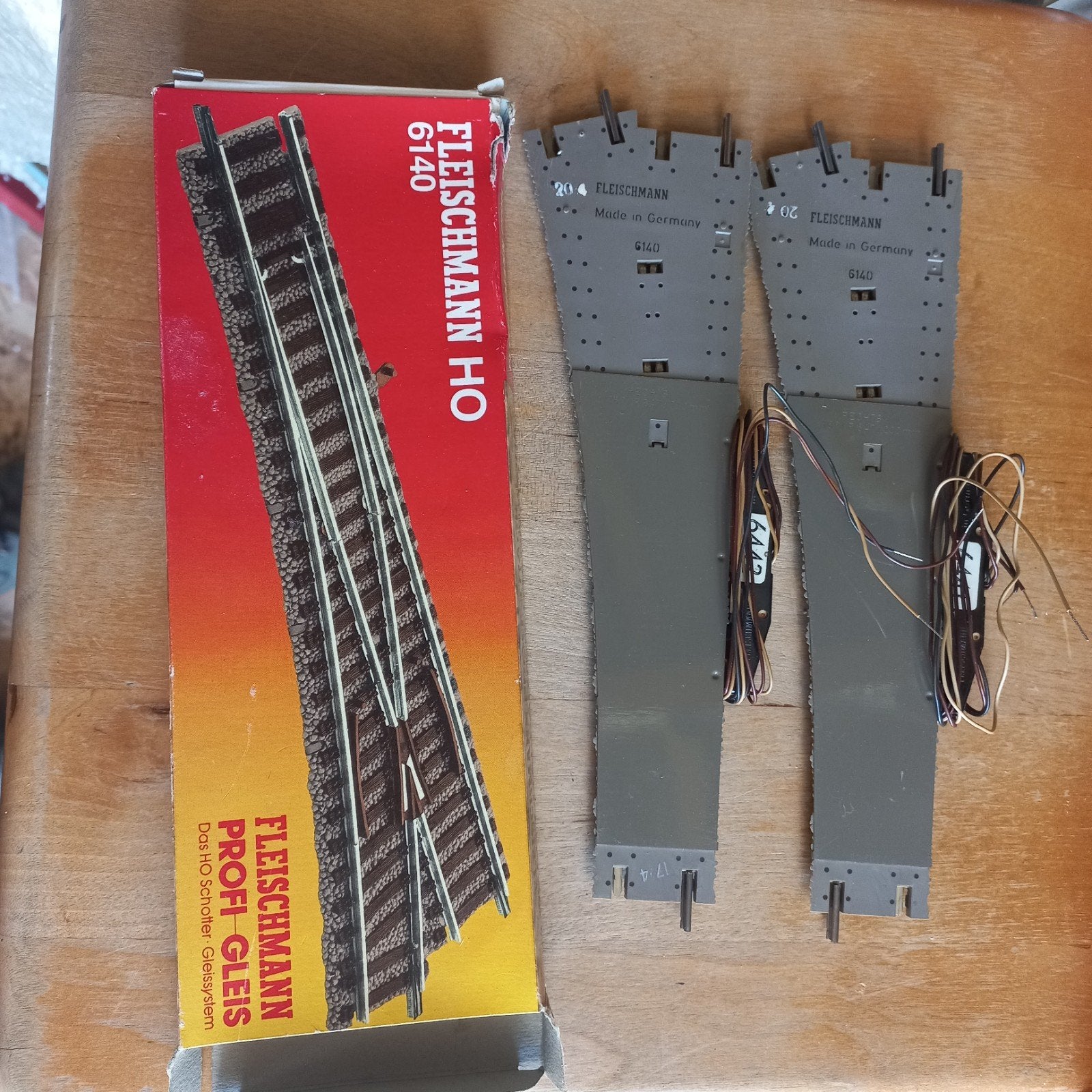 Fleischmann profi 2 elektrische wissels, Gelijkstroom, Fleischmann, Rails, Ophalen of Verzenden