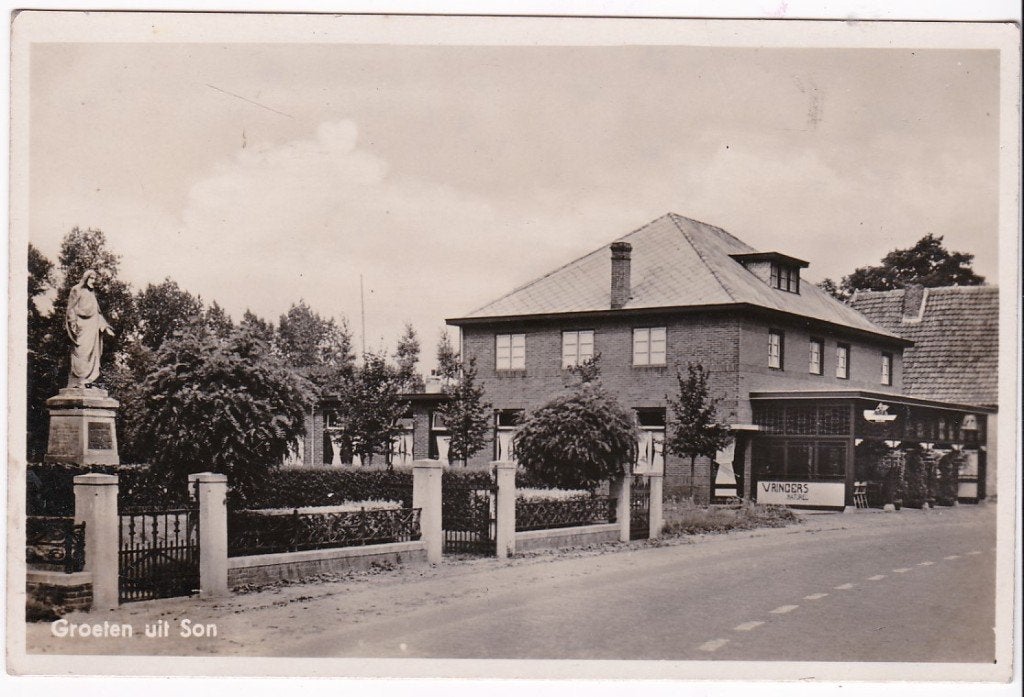 Son, Groeten uit ...mooie echte foto ansicht ca. 1950., Ophalen, 1940 tot 1960, Ongelopen, Noord-Brabant