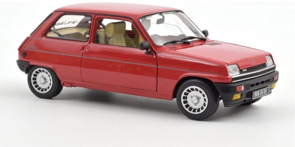 Renault 5 Alpine Turbo '83 Rood schaal 1/18 NOREV ref 185243