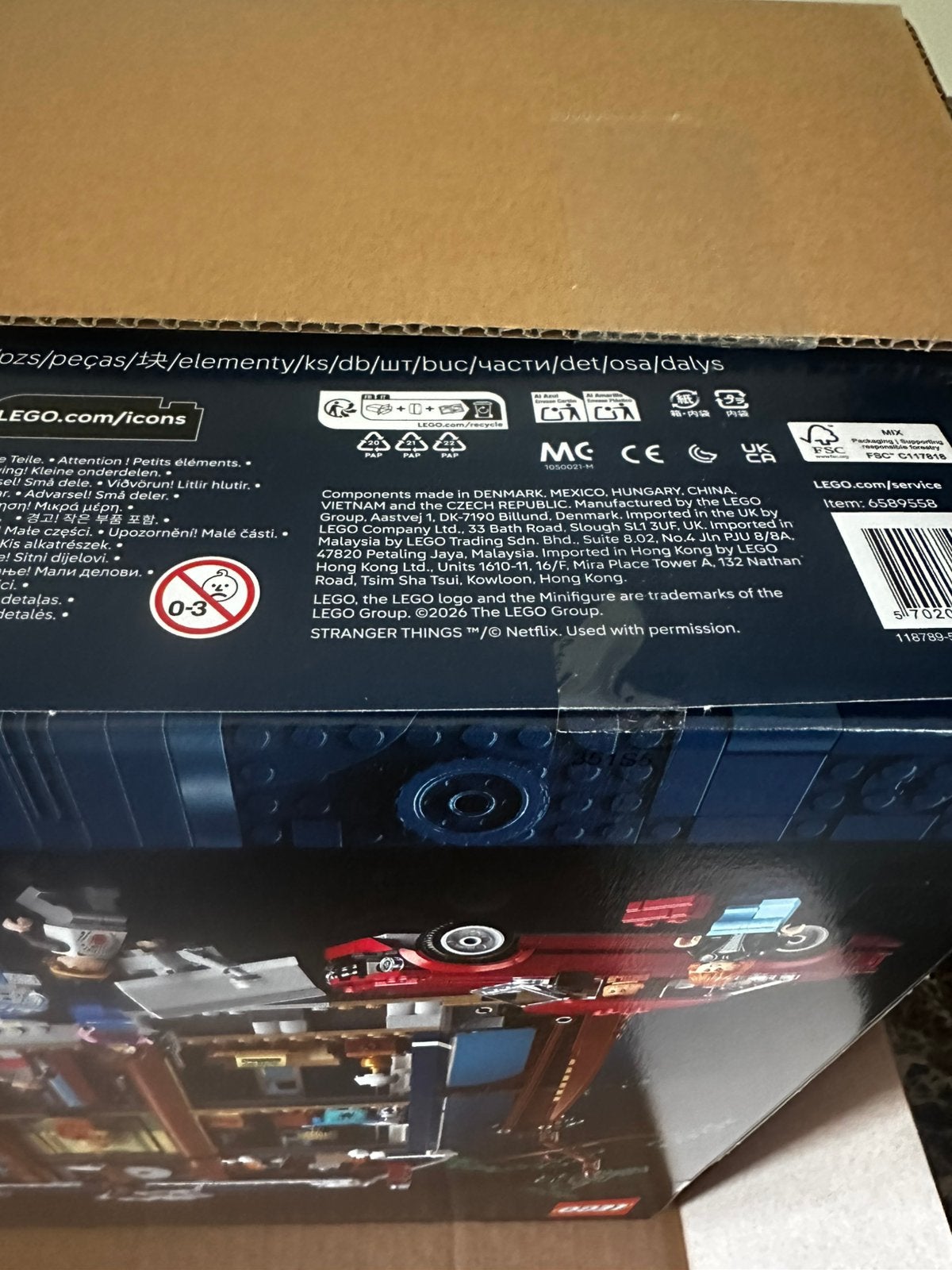 LEGO Stranger Things creel house 11370, Kinderen en Baby's, Speelgoed | Bouwstenen, Ophalen, Nieuw, Overige merken