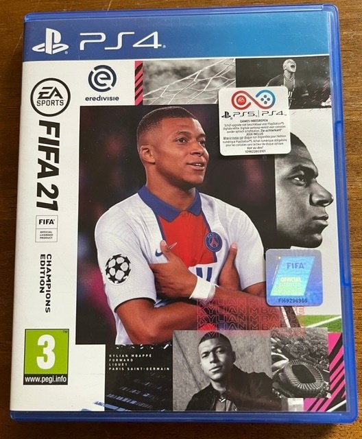 FIFA 21 PS4, Ophalen, Gebruikt, Sport, 3 spelers of meer