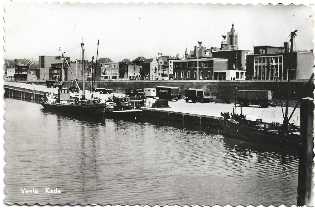Venlo;  Kade, Verzamelen, Ansichtkaarten | Nederland, Verzenden, 1960 tot 1980, Gelopen, Limburg
