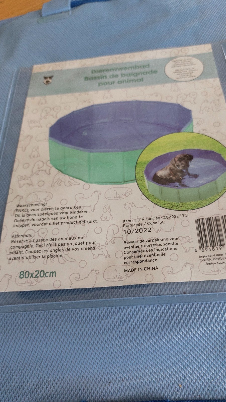 Dierenzwembad, Dieren en Toebehoren, Honden-accessoires, Ophalen