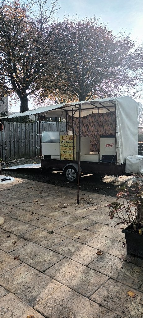 Aanhanger met extra functionaliteit - verdienmodel!, Ophalen, Gebruikt
