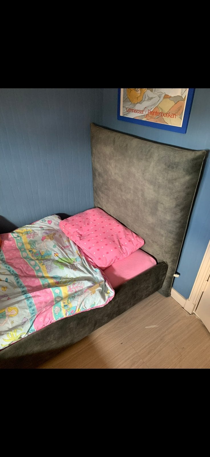 Peuterbed met zgan matras, Ophalen, 70 tot 85 cm, 140 tot 160 cm, Zo goed als nieuw
