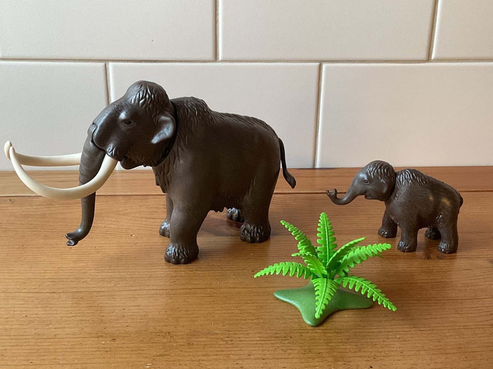 PLAYMOBIL MAMMOET FAMILIE  🦣 🦣  SUPER MOOI !!, Ophalen of Verzenden, Gebruikt
