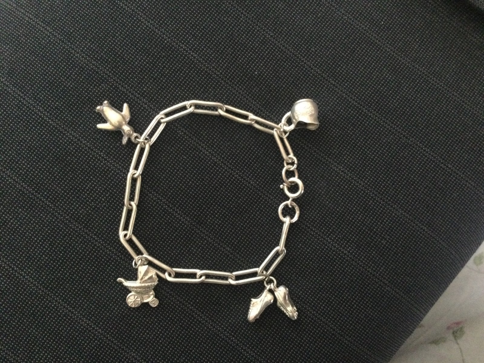 Zilveren armbandje.., Ophalen of Verzenden, Zo goed als nieuw, Zilver