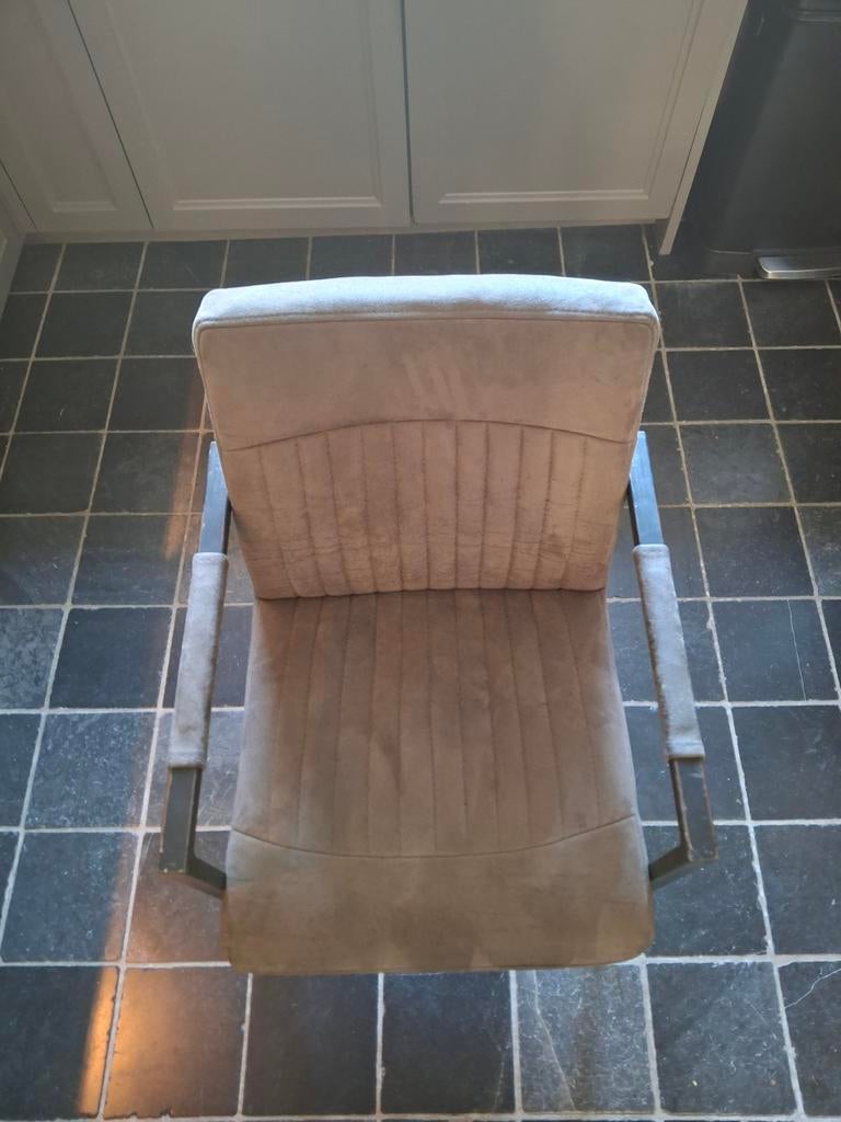 3 eetkamerstoelen, Huis en Inrichting, Ophalen, Gebruikt, Drie, Stof