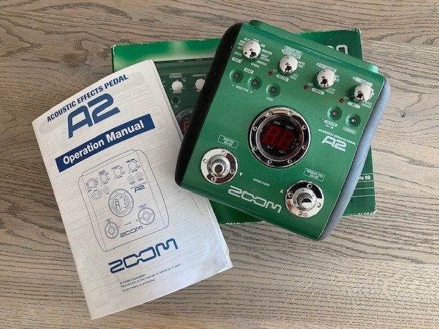 Zoom A2 akoestisch multi effect pedal, Ophalen, Zo goed als nieuw, Multi-effect
