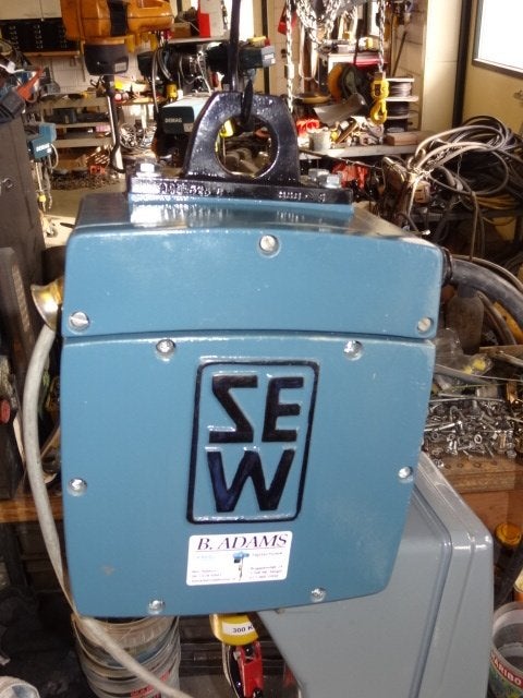 SEW takeltje 250kg hijsvermogen