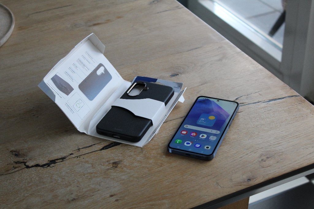 Samsung Galaxy A55 5G - 128GB - Awesome Navy + Garantie, Samsung, Blauw, Touchscreen, Ophalen of Verzenden