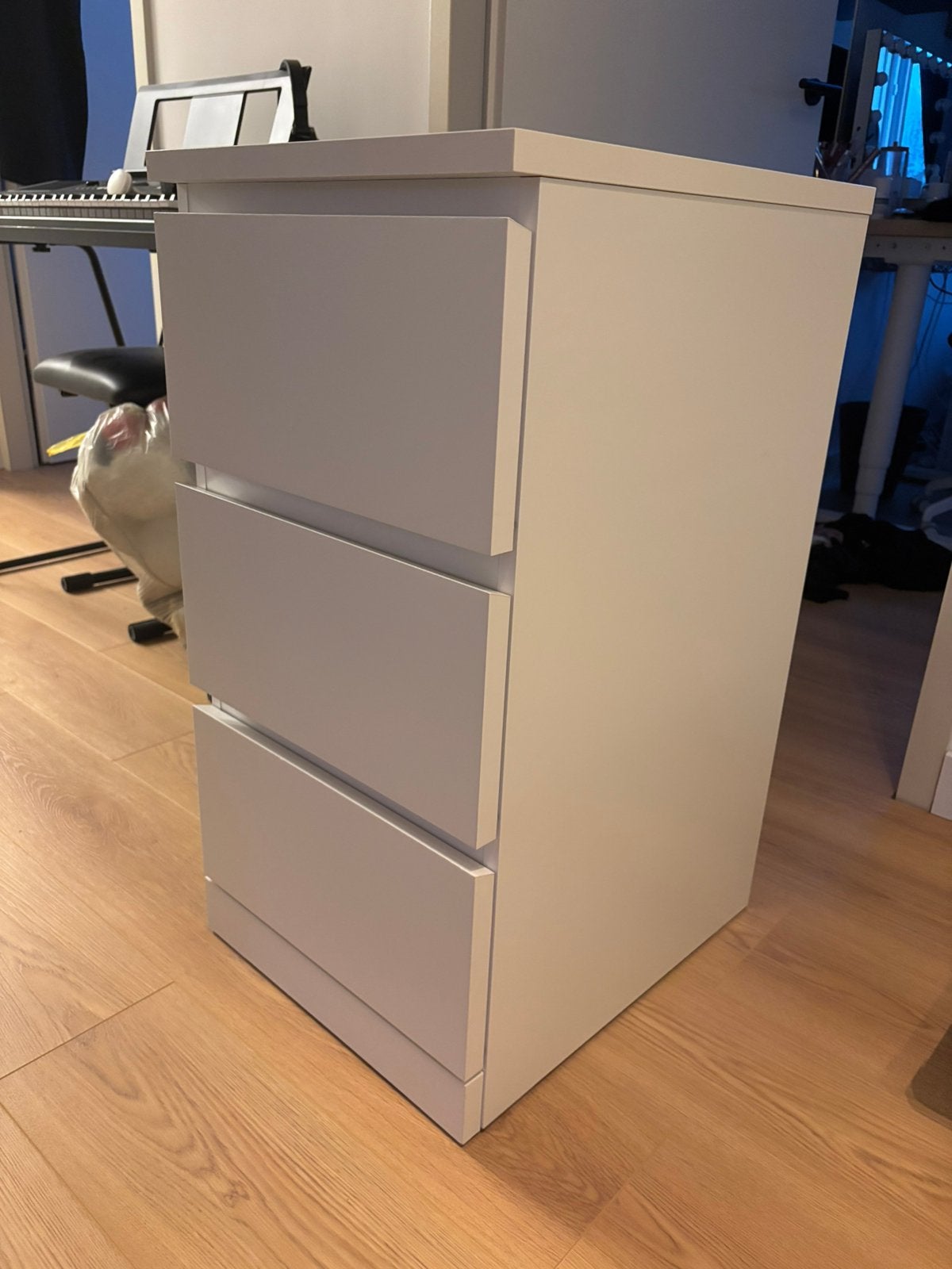 Ikea Malm ladekastje, Ophalen, Minder dan 50 cm, Zo goed als nieuw, 3 of 4 laden