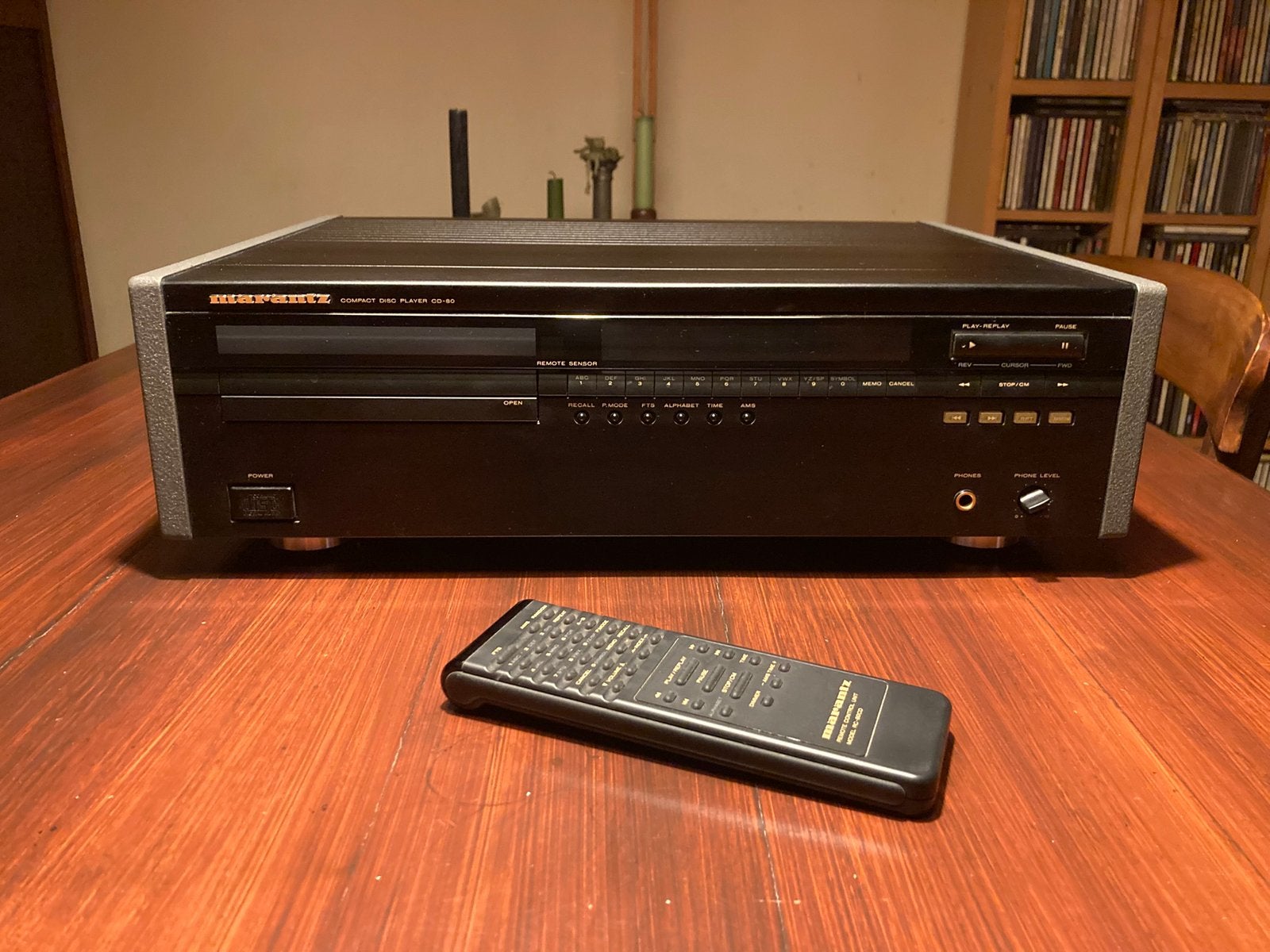 Marantz CD 80 incl. originele afstandsbediening, Ophalen, Zo goed als nieuw, Marantz