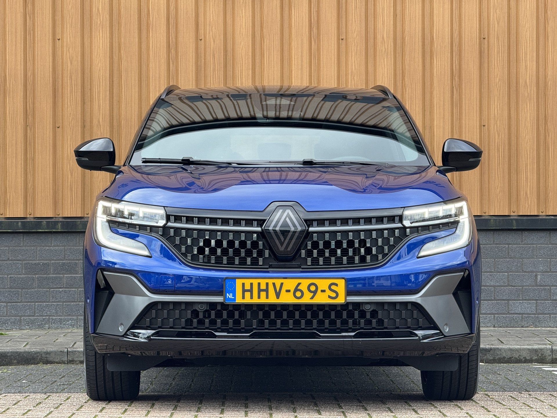 Renault Austral 1.2 E-Tech full hybrid 200 techno esprit Alp, Auto's, Gebruikt, 1199 cc, Blauw, Alcantara