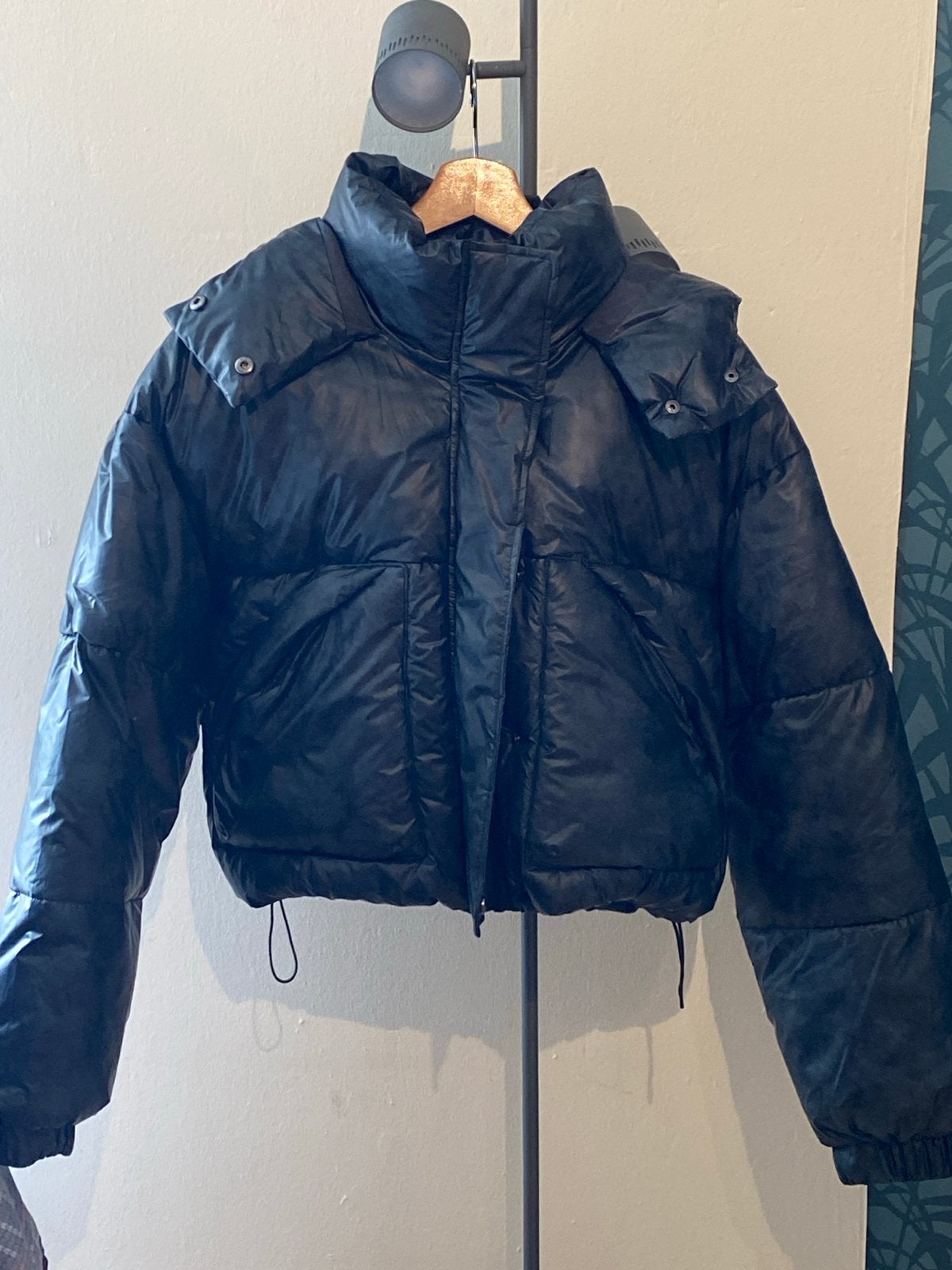 Boohoo Zwarte Puffer Jas - Maat M (EUR 38), Ophalen of Verzenden, Zo goed als nieuw, Maat 38/40 (M), Zwart