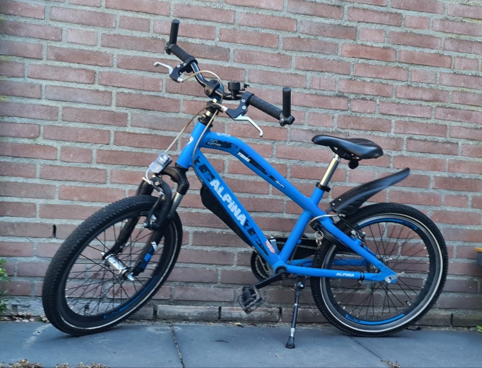Alpina Trial kinderfiets 20inch - Blauw, Ophalen, Gebruikt, 20 inch of meer