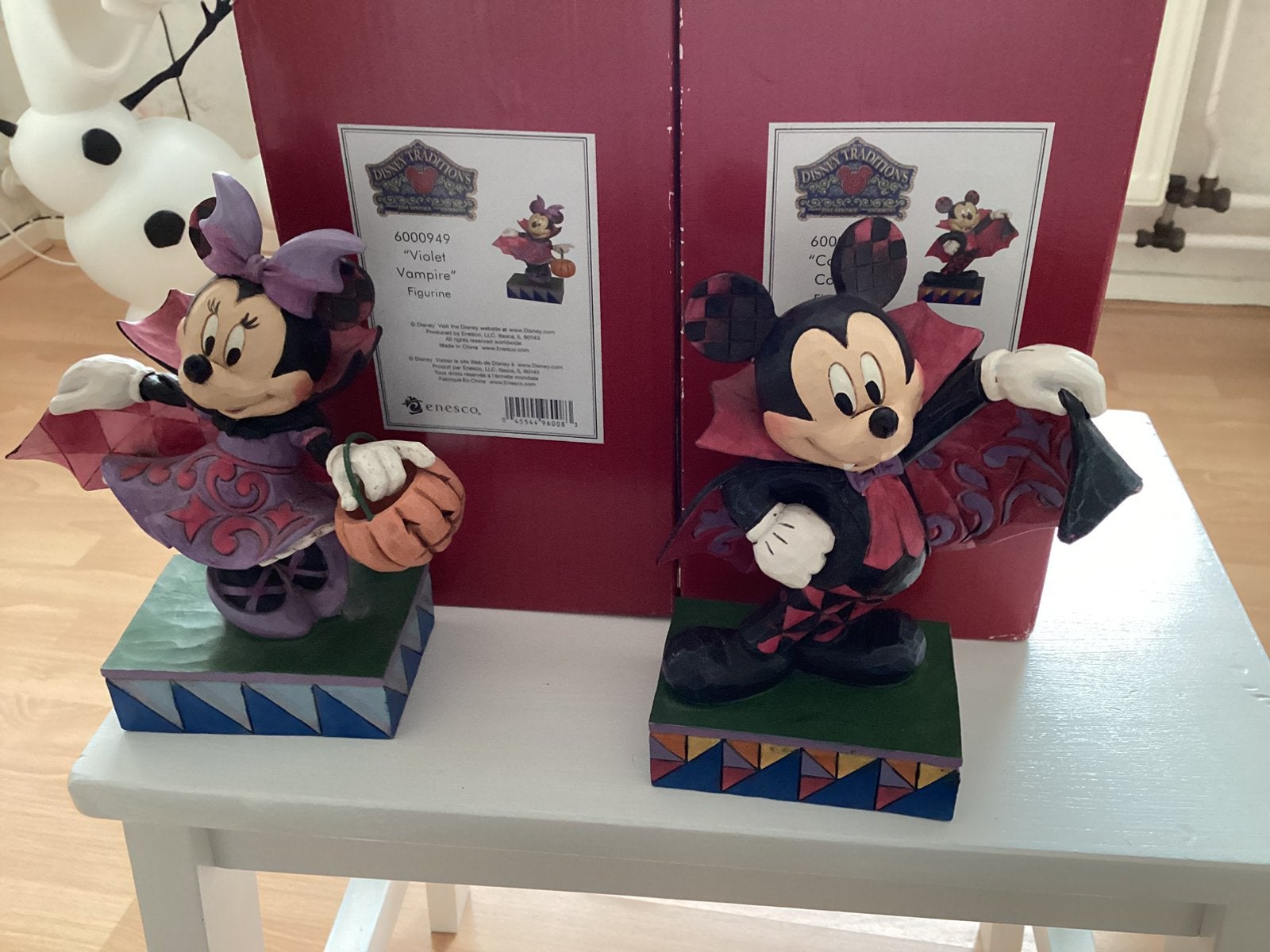 Disney traditions mickey en minnie halloween set, Ophalen of Verzenden
