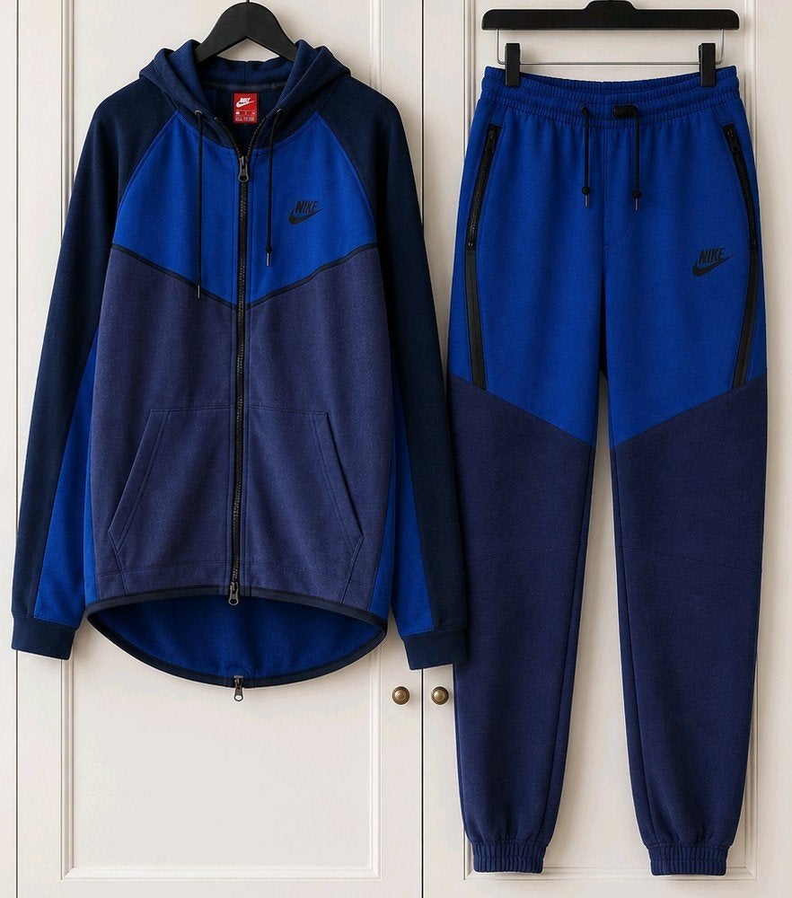 Nike Tech trainingspak; vest + broek, maat XL., Kleding | Heren, Verzenden, Nike, Maat 56/58 (XL), Zo goed als nieuw