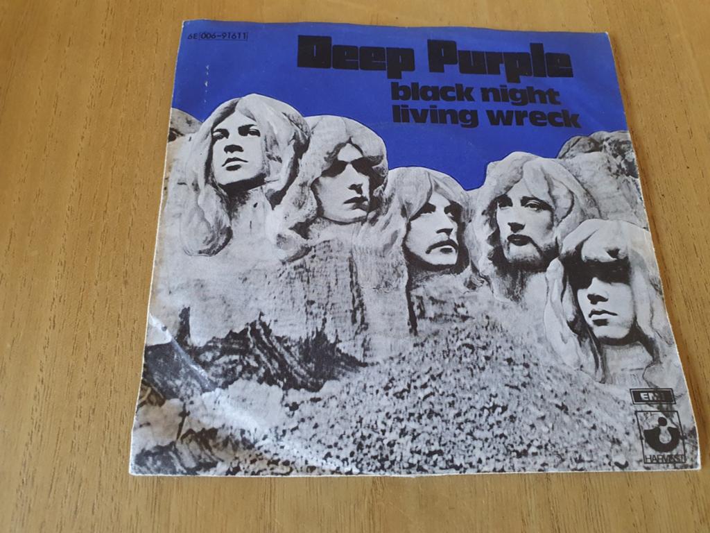 Deep Purple - Black Night, Ophalen of Verzenden, Zo goed als nieuw, Rock en Metal