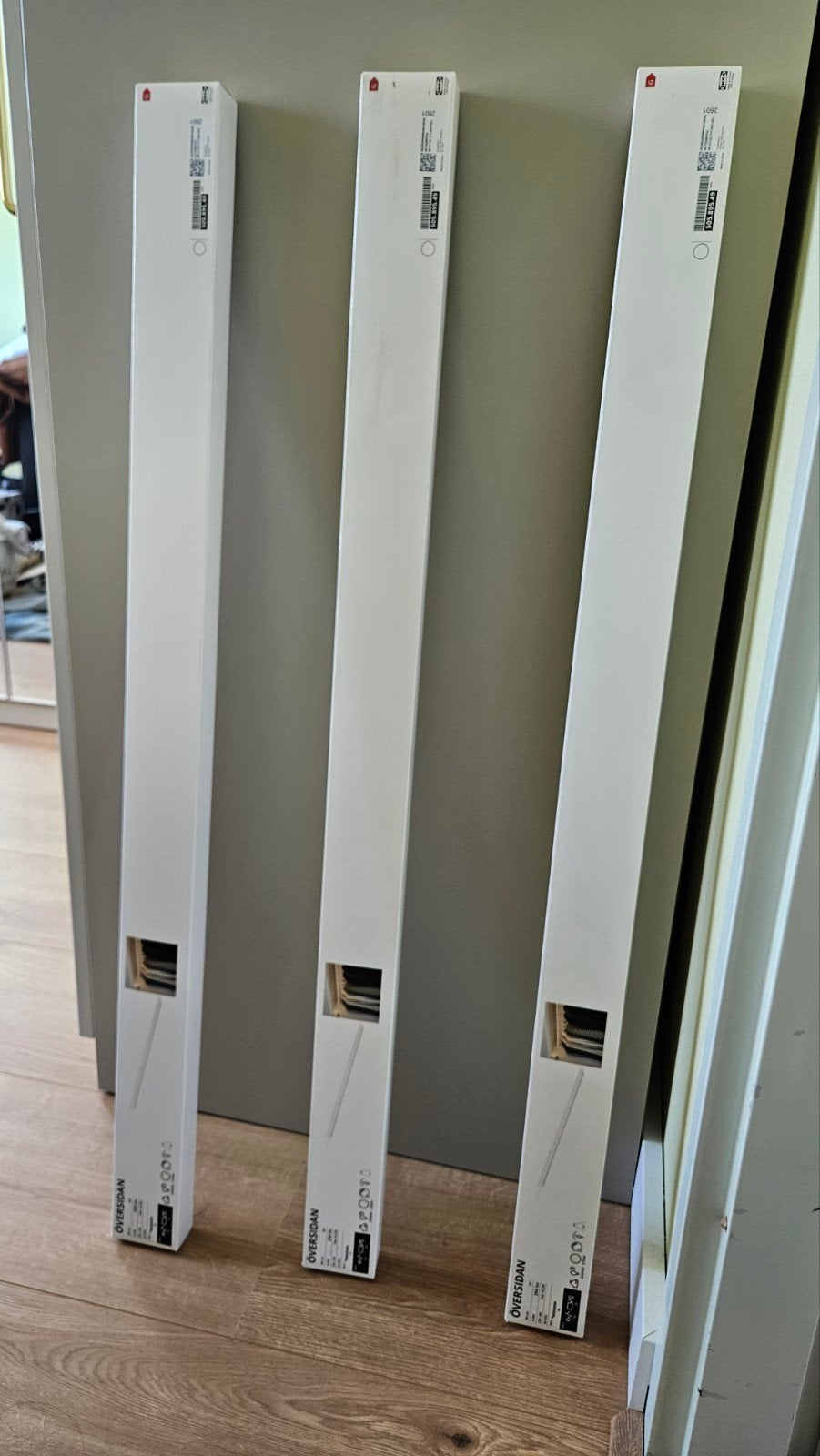 3x IKEA ÖVERSIDAN LED-verlichting 96 cm NIEUW, Ophalen, Minder dan 50 cm, Nieuw, Minder dan 25 cm