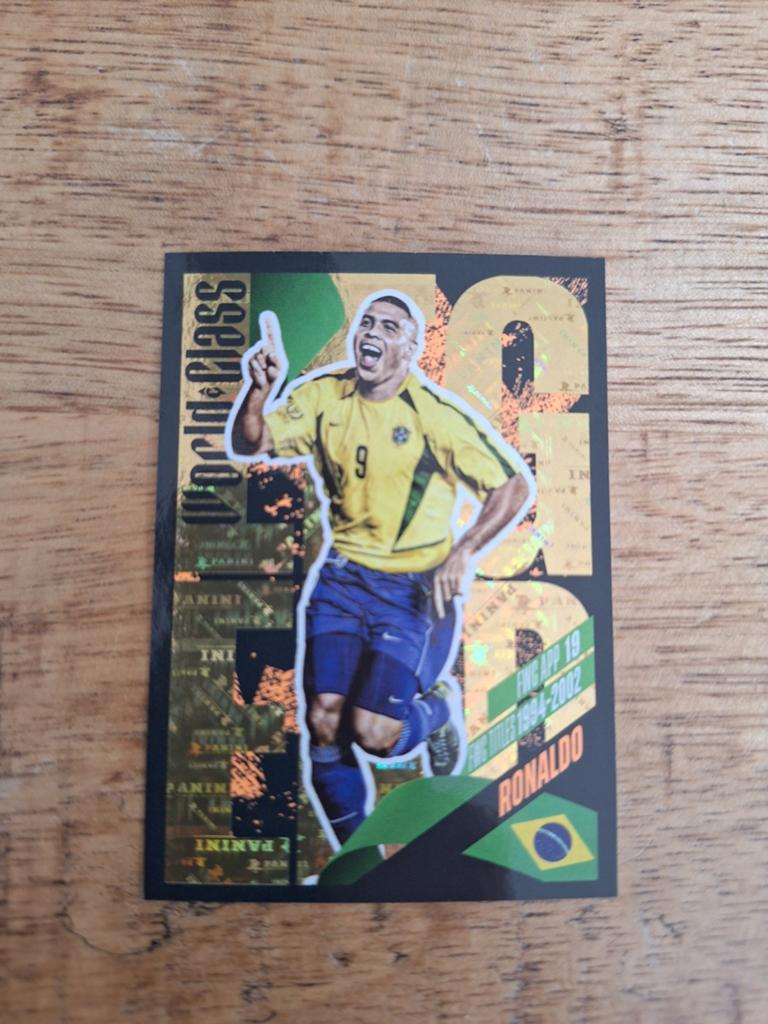 Panini World Class Ronaldo Sticker/Plaatje #368, Ophalen of Verzenden