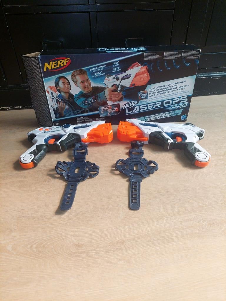 Laser games Nerf, G1, Ophalen